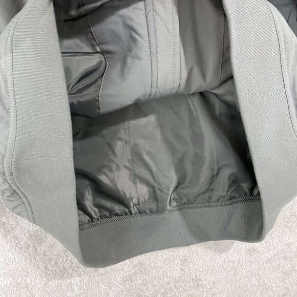 NWOT Banana Republic Mens XL Gray Lightweight Bomber Jacket 100% Polyester - Picture 7 of 9